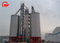 V Shaped Channe Rice Paddy Dryer Plant , SS Material Rice Drying Equipment