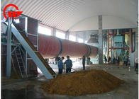 High Efficiency Rotary Tube Bundle Dryer Anti Overload For Sawdust Wood Chips