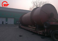 Compact Vacuum Drum Dryer , Transmission Inorganic Minerals Industrial Rotary Dryer