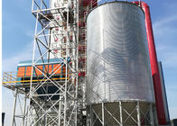 2000 Tons Steel Grain Silo For Grain Storag 4.6m Diameter High Capacity