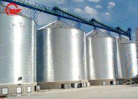 Bolted Assembly Steel Grain Silo Easy Installation 12 Months Warranty