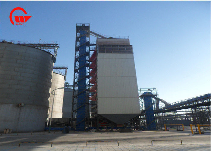 Mixed Flow Paddy Dryer Machine Low Temperature Biomass / Coal Furnace Drive
