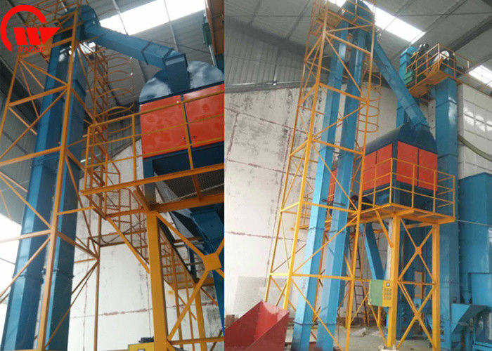 Vertical Cereal Grain Bucket Elevator , Bucket Conveyor System For Rice Mill