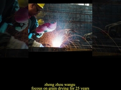 Custom Grain Dryer Machine Line 65 - 160 ℃ Hot Blast Temperature Easy To Operate