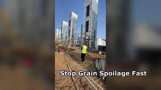 3 sets of 1000‑ton continuous grain drying towers