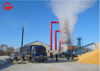 Heat Recycling Grain Bin Dryer , Colorful Corns Large SS Batch Grain Dryer