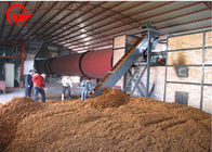 High Moisture Sawdust Dryer Machine , Energy Saving Biomass Rotary Dryer