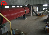 Carbon Steel Single Drum Dryer , PLC Control Pig Hair Compact Rotary Dryer