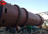 500kg - 2T Capacity Triple Pass Rotary Drum Dryer Gery / Blue Color DDGS ISO Listed