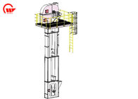 Continuously Belt Bucket Elevator Food Grade 12 Months Warranty Easy To Use