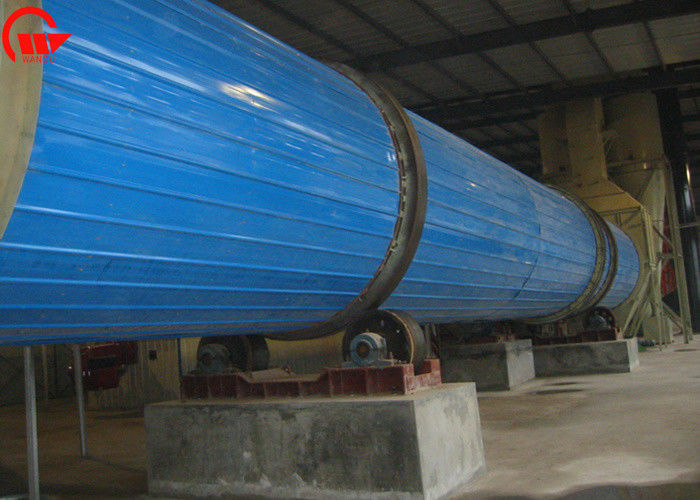 Cooler Rotary Drum Dryer Machine , 50 - 1000m2 Industrial Rotary Dryer