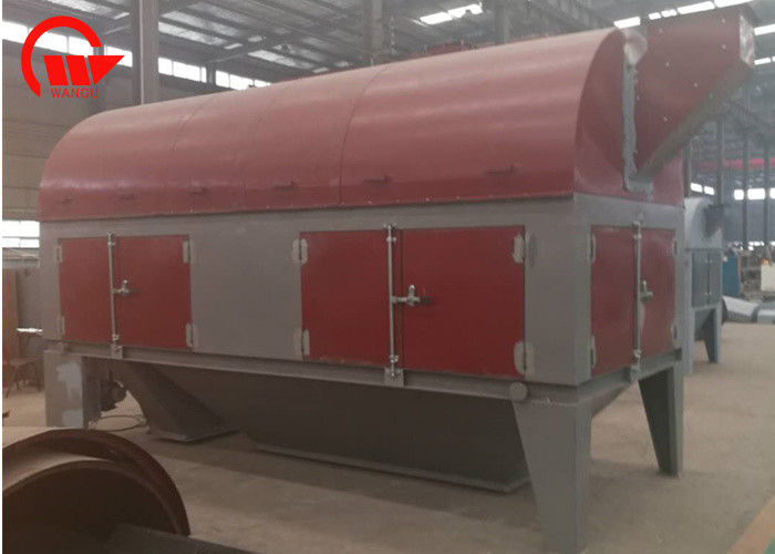 Rotary Wheat Cleaning Machine , Paddy Separator Sieve Portable Grain Cleaner