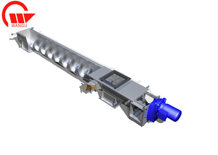 Grain Depot / Port Flexible Screw Auger , 48m3 / H Flexible Conveyor System