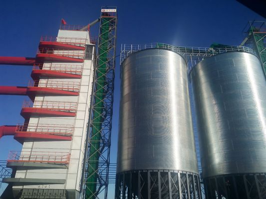 Energy - Drying Grain Dryer Machine Durable Low Maintenance Corrosion-resistant Stainless Steel Components Hot-blast Temperature C 65～160