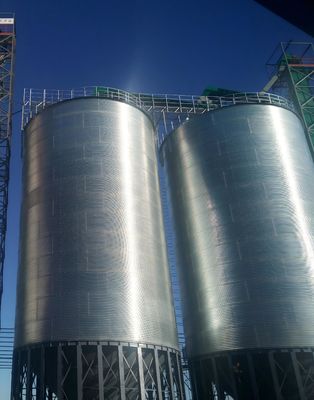 Vertical Design Steel Grain Silo Maximize Storage in Limited Spaces with 24/7 Installation