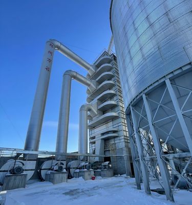 Technical Parameters And Crush Ratio Increment Grain Dryer Machine With Clean Hot Air Heating Medium