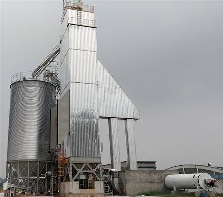 Energy-saving Paddy Dryer Machine Heat Consumption Range 4500-6700 KJ/kg Explosion-proof For Temperature Operations