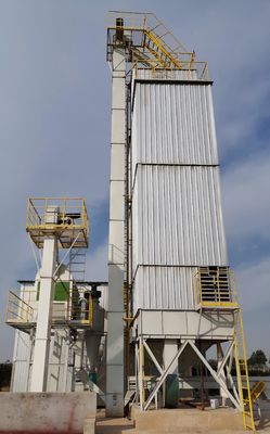 Durability Safety Tower Grain Dryer With Corrosion-Resistant Stainless Steel Components And 5%-18% Drying Rate