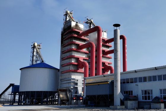 Clean Hot Air Corn Dryer Machine With Handling Capacity Of 30-1500 T/D And ≤2% Drying Unevenness
