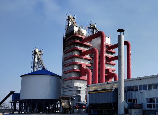 Clean Hot Air Heating Medium Corn Drying Machine for Moisture Reduction 5-18% in Big Capacity
