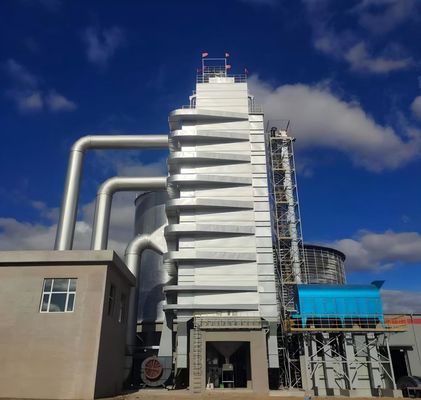 30-1500 T/D Handling Capacity Corn Dryer Machine Customizable for Different Crops Hot-air Temperature 65-160C