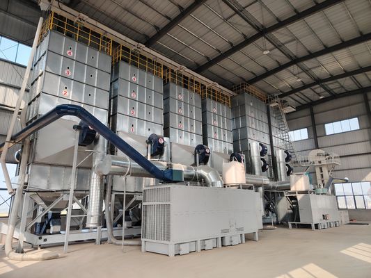 Reduce Breakage Rate With Small Grain Dryer That Uses Clean Air Heating And Low Fuel Consumption Of 35-60kg/h