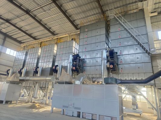 Raw Material Wheat Small-Scale Grain Dryer 13.05-44.25 KW Power For Wheat