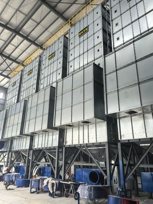 Online Temperature Detection Small Grain Dryer For Corn With Automatic Control And Safety Protection Devices