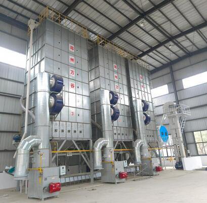 Multi-fuel Slow Circulation Grain Tower with Intelligent Moisture Control  Batch Circulating Drying