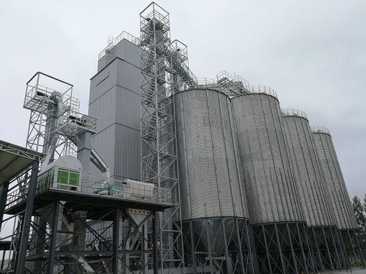 Intelligent Fully‑Automatic Mixed‑Flow Grain Drying Equipment with Low‑Temperature Tempering and Low Breakage