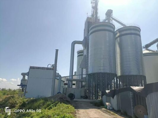 Continuous grain drying with quality preservation  energy-saving high efficiency and low breakage
